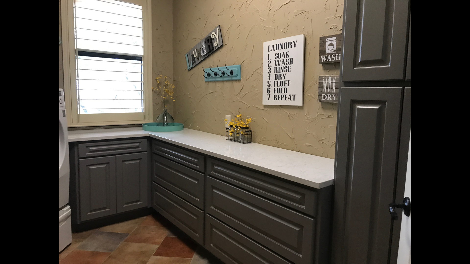 Large soft Close Drawer Storage
 and a 54'x84' Tall Closet Storage