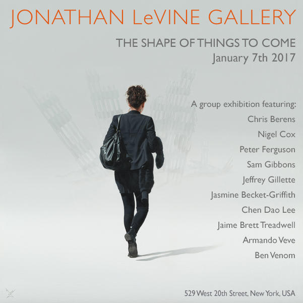 NEW YORK EXHIBITION AT JONATHAN LeVINE GALLERY OPENS 7th JANUARY 2017