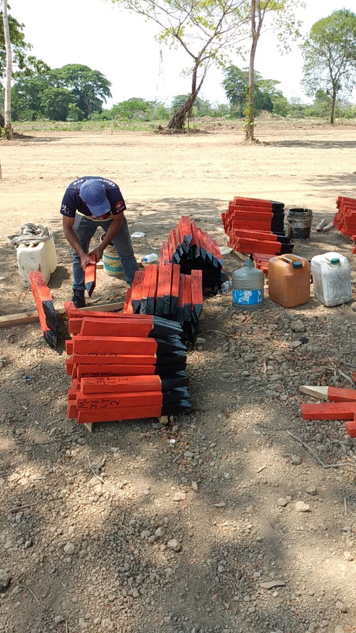 Fabricación de estacas 