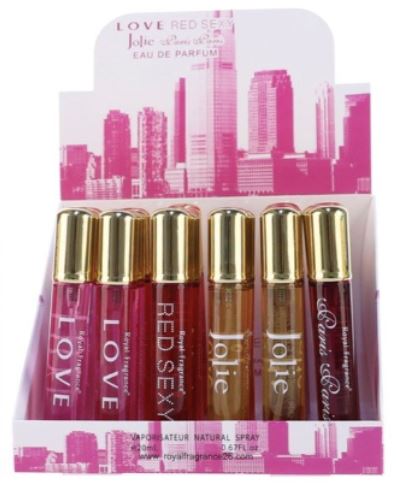 ASSORTED WOMEN TRAVEL SPRAYS
24 PC DISPLAY
Y010B