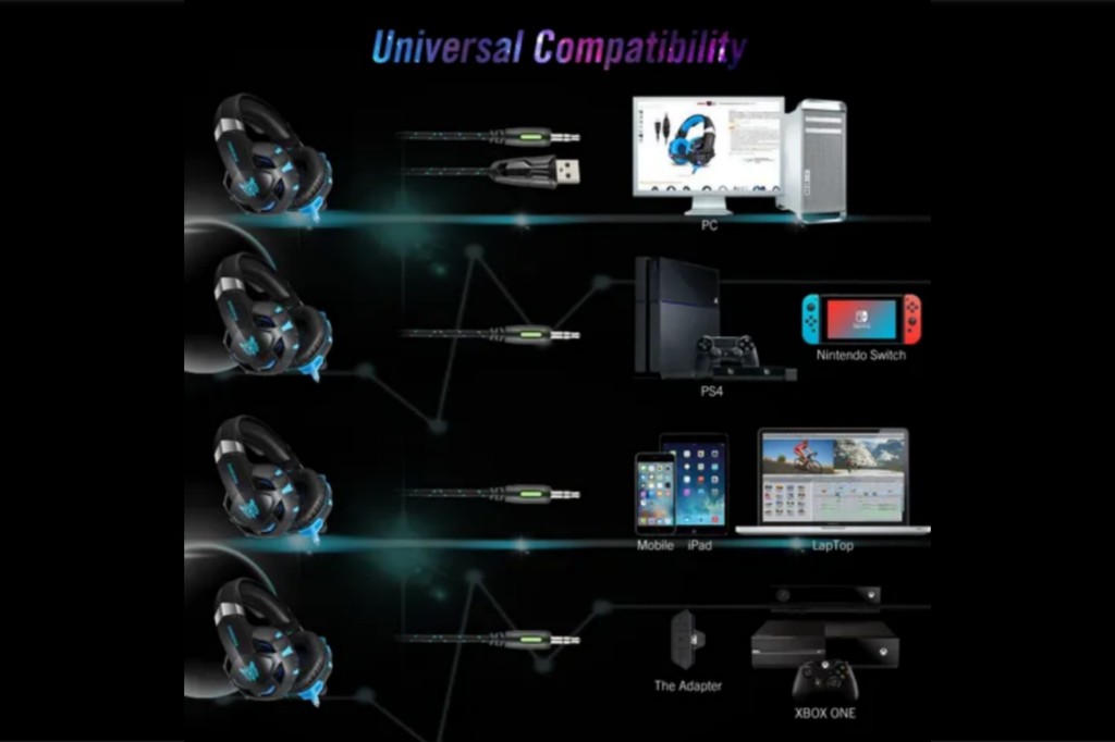 K2 PRO
AUDIFONO GAMER 