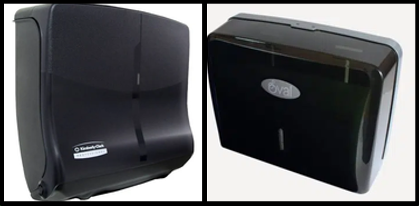 Dispensadores de papel toalla Interdoblada