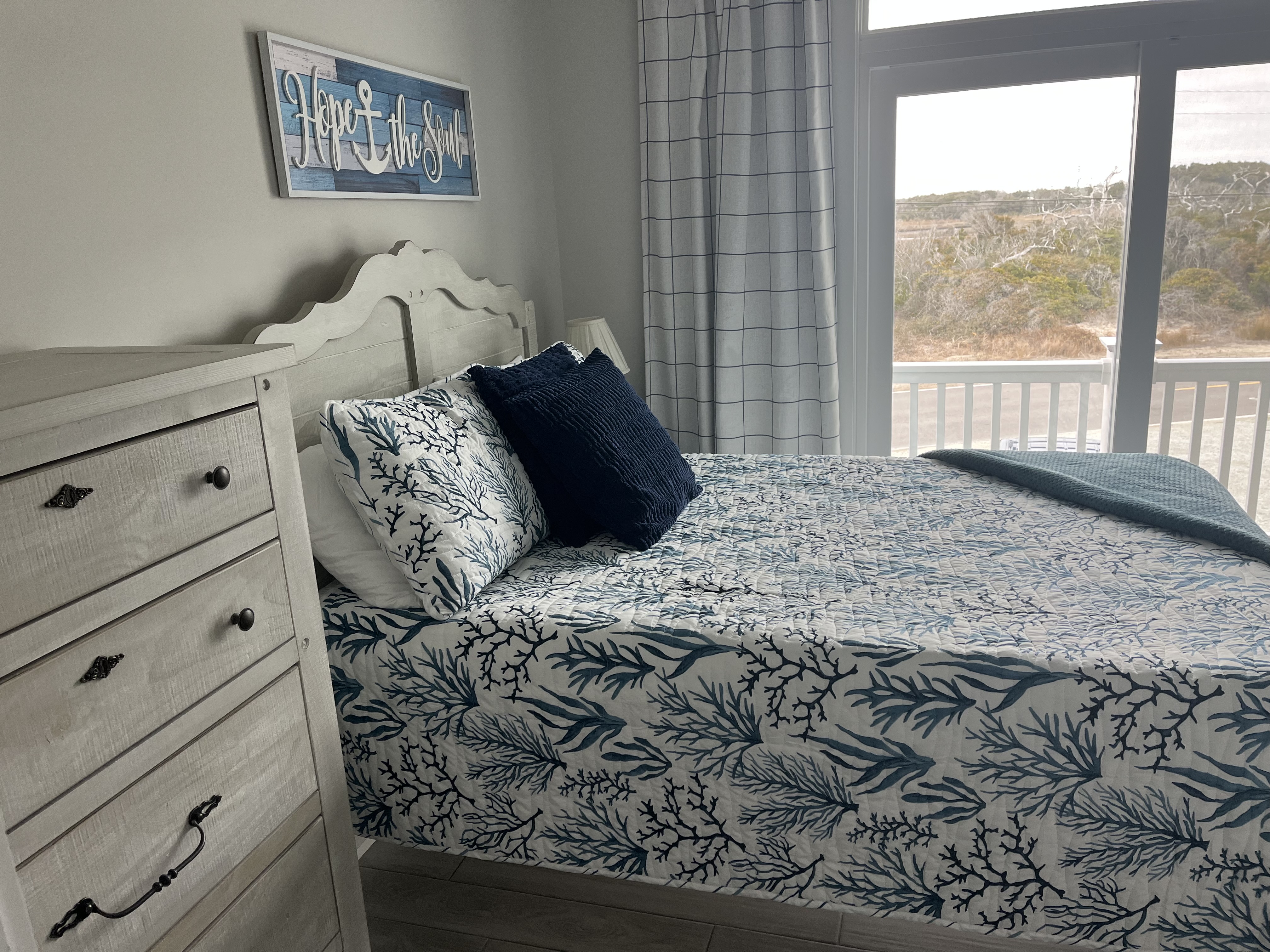 Kids room from the bathroom