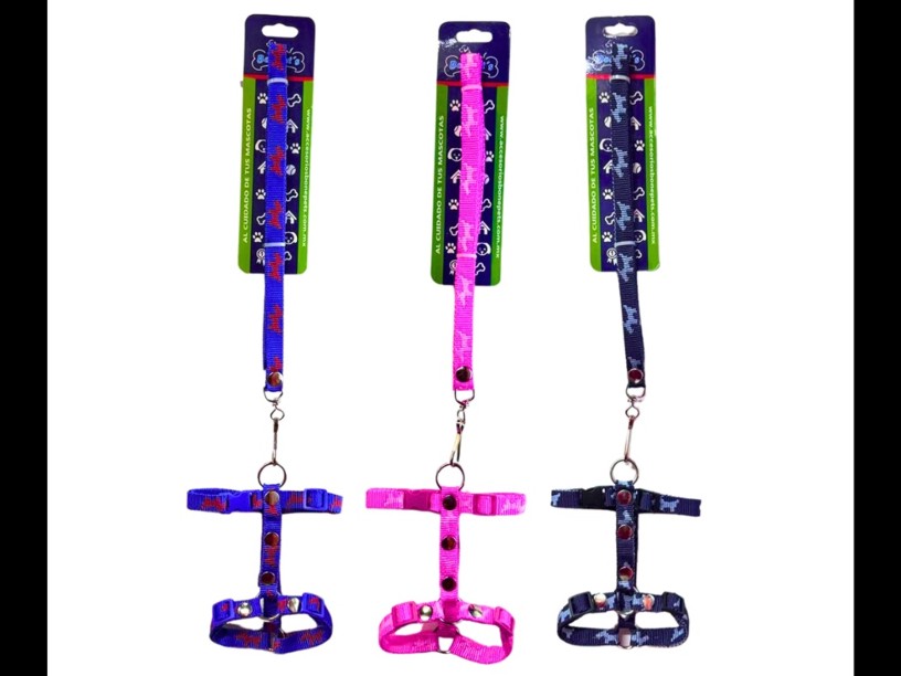 BON051 - CORREA 
CON PECHERA 1/2 CINTA 
ESTAMPADO