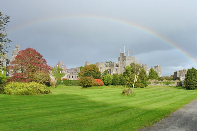 Castle in Ireland, Honeymoon destination for Joe and Jennifer, who Rev. Steen married in Saugus