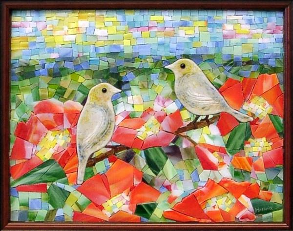 "Spring Birds"
by Nataliya Guchenia
Size - 14"H X 11"W
$600.00