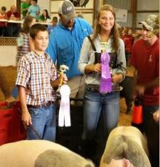 Ashton Thompson Champion Crossbred
2015 Henry County Fair