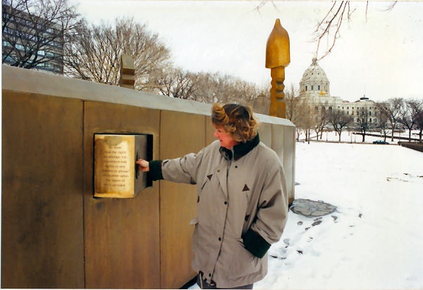Spiral Justice - 1995
State Capitol Grounds St. Paul, Minnesota