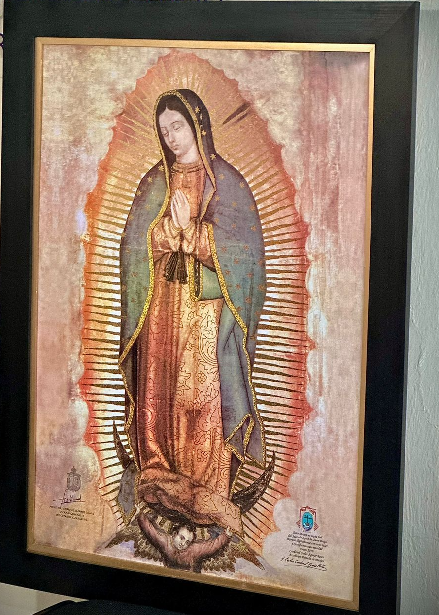 VIRGEN DE GUADALUPE "COPIA FIEL "