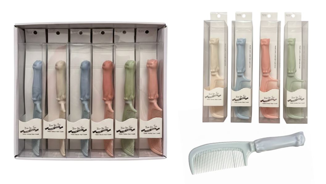 BR-398
HAIR COMB PASTEL CAT 12 UNIT DISPLAY
UPC: 812462034598
240 CS PACK