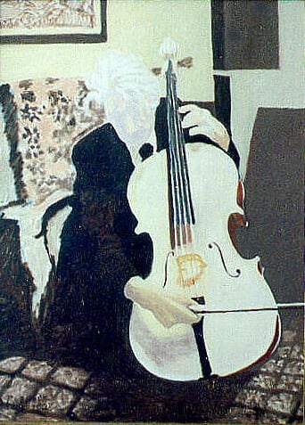 Op-051 WALTER NORDSTROM 40 in x 36 in Oil on Canvas 2002 private collection