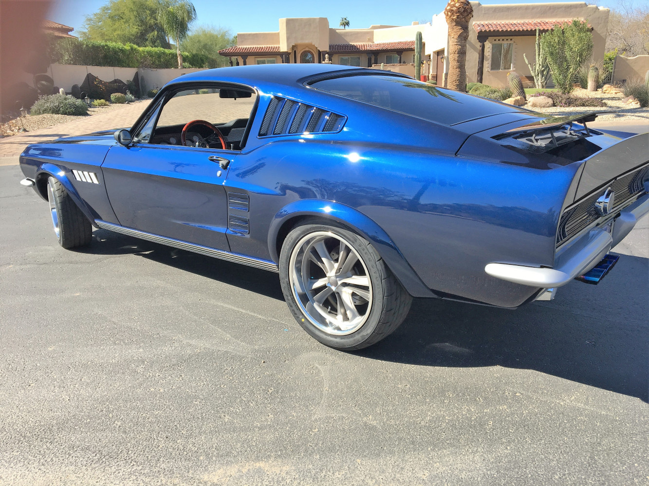 Custom Rear wing , Motorized!