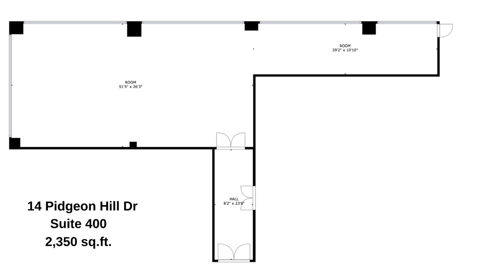 Suite 400 2,350 sq.ft.