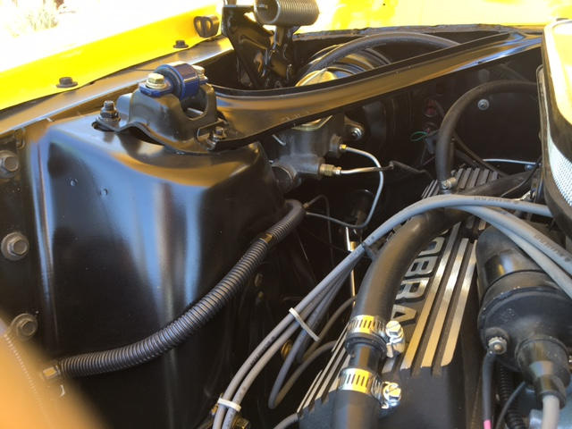 Brake system moved to right side!