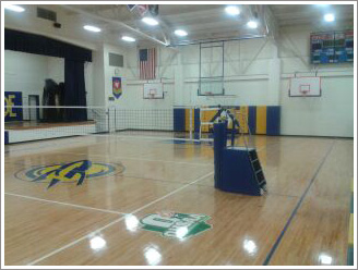 Volleyball stand padding||||