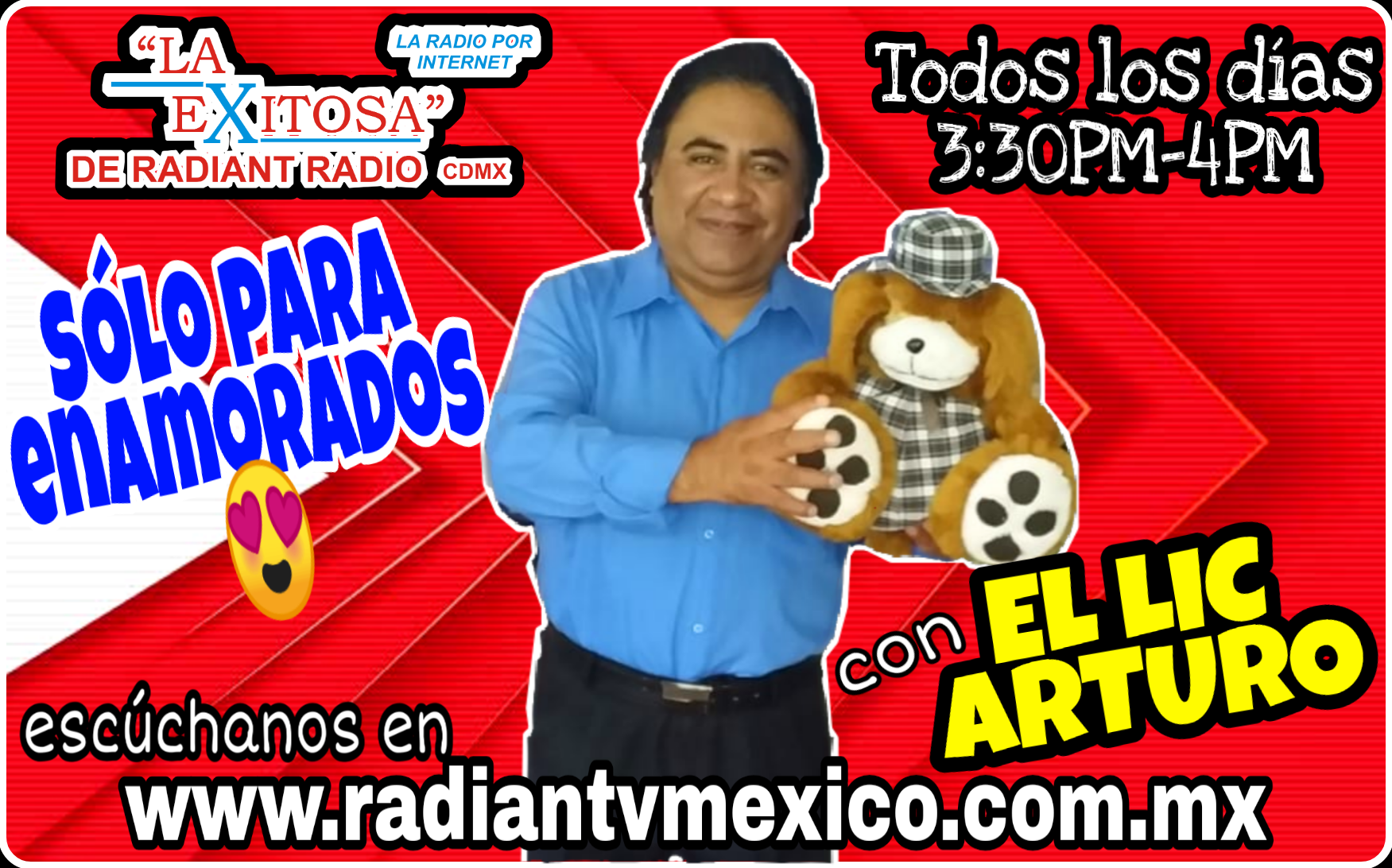 SOLO PARA ENAMORADOS CON EL LIC ARTURO