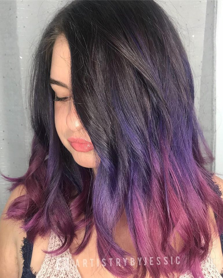 Purple Highlights