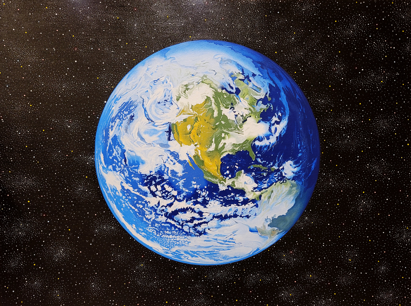 Planet Earth (Oil on Canvas, 30"x40")