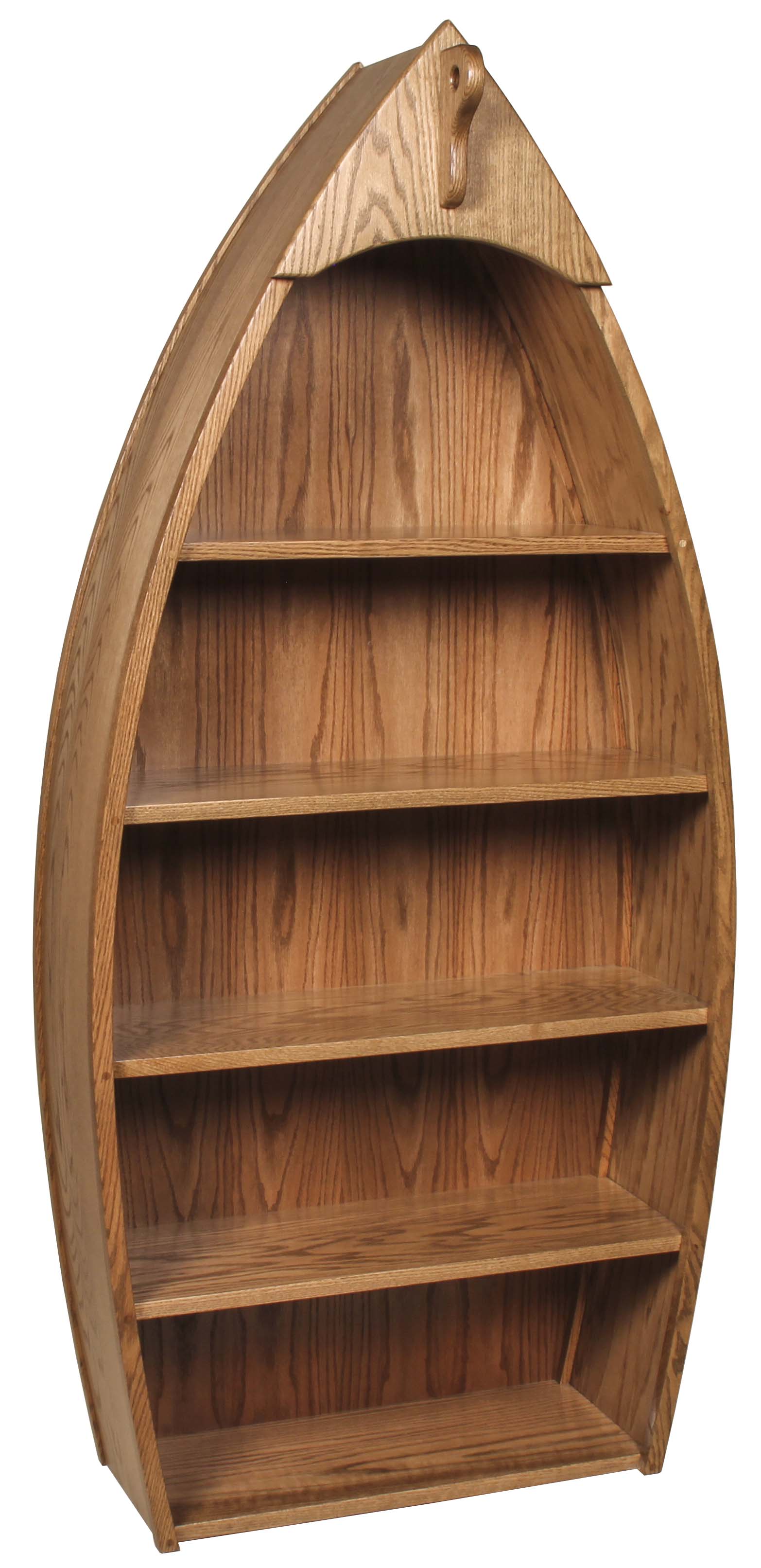 72" Canoe Bookcase-#66
