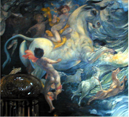 Abduction of Europa by W Girard 3' x 3'6  1974-78