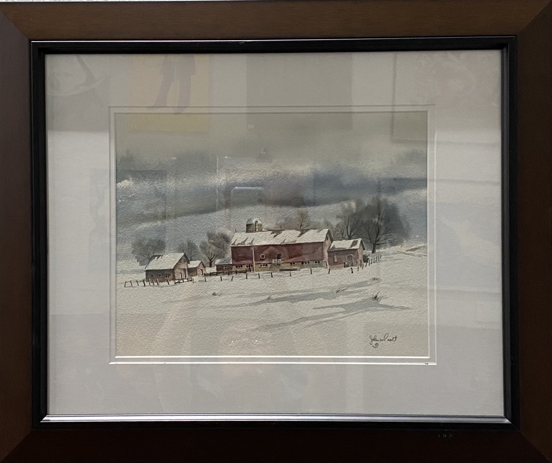 Quiet Winter
Watercolor
11" X 14"
$295.