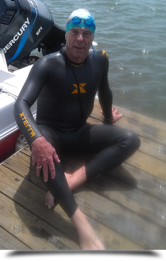 Jack Martin in swimming gear||||