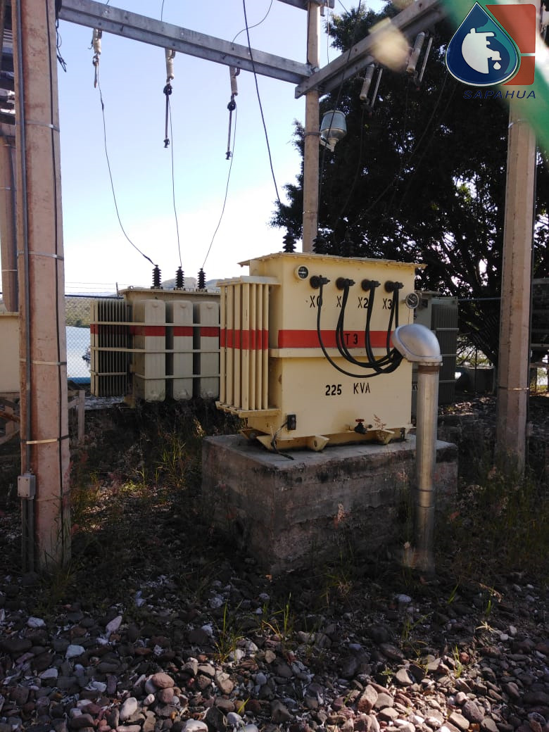 REPARACION DEL CABLEADO DEL TRANSFORMADOR EN OBRA TOMA YOSOCUTA