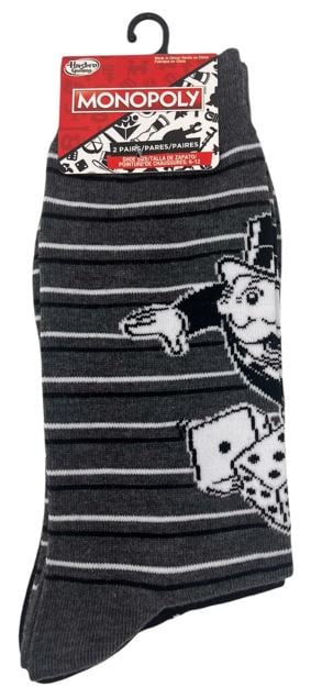 43MY157MCCZA-CCH
2PK MONOPOLY SOCKS 6-12
UPC 193159169060
60 CS PACK
