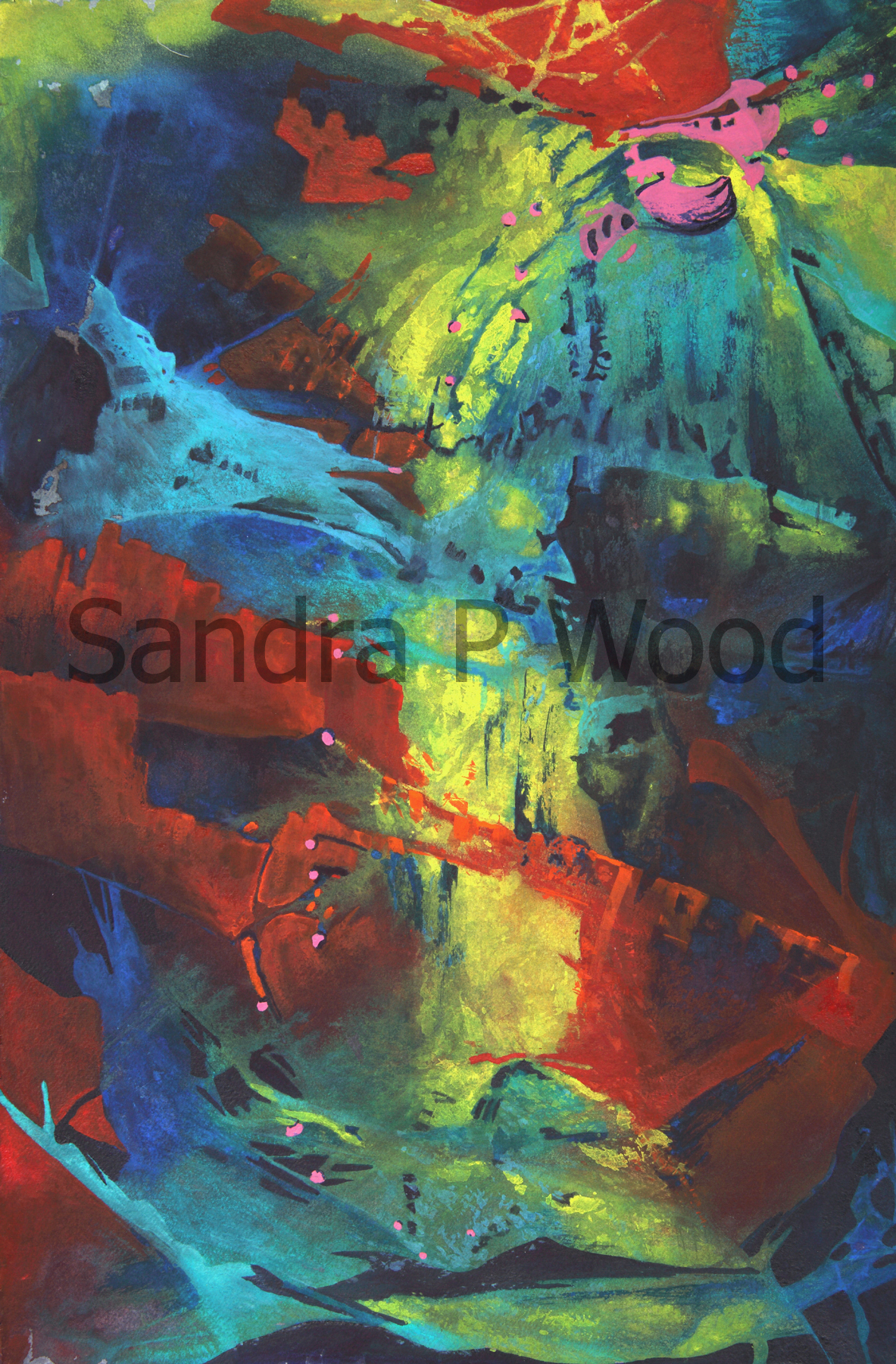 BRIDGES 
(watercolor)

