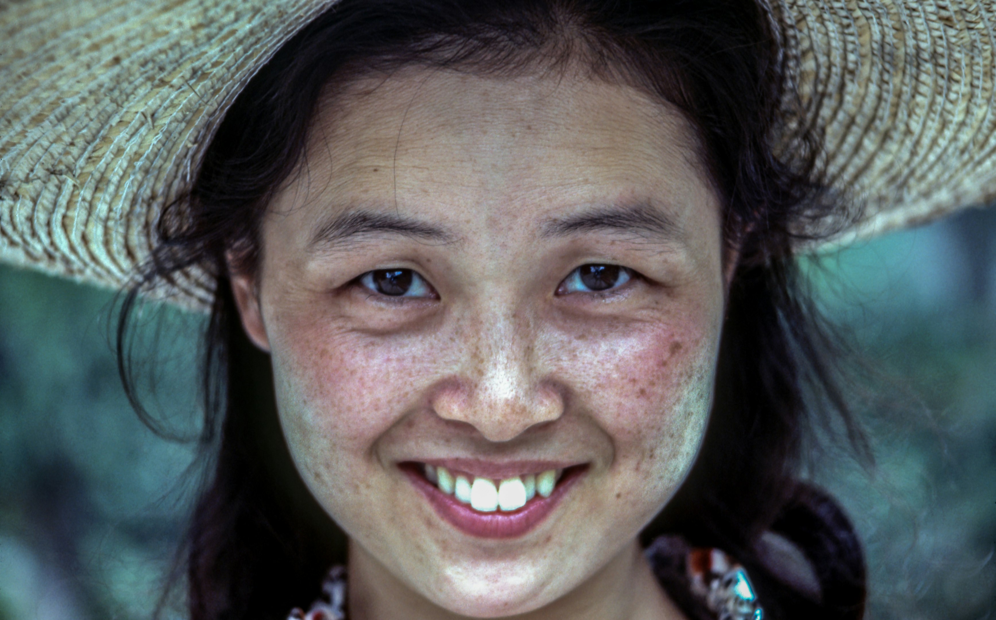 woman's face
