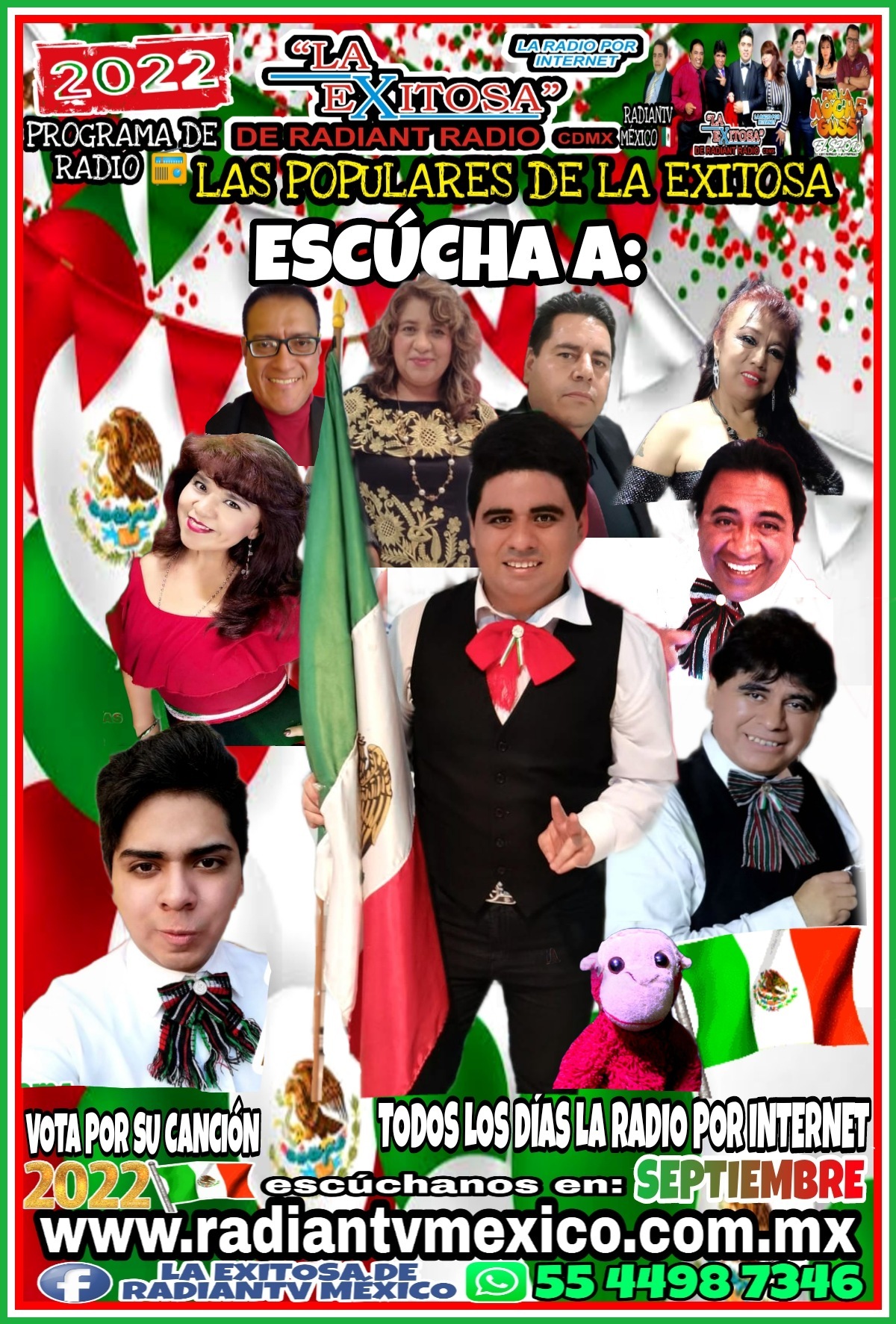 las populares de la exitosa de radiantv mexico 