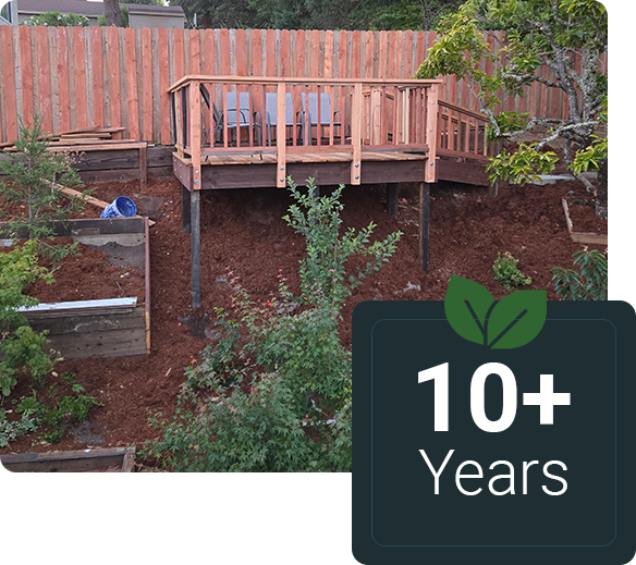 Backyard Landscaping Work