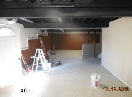 After Basement Renovation