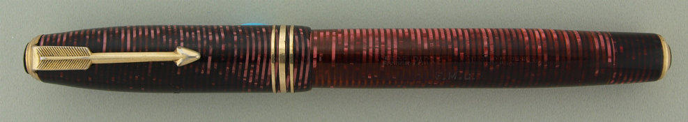 Parker Burgundy Senior Vacumatic