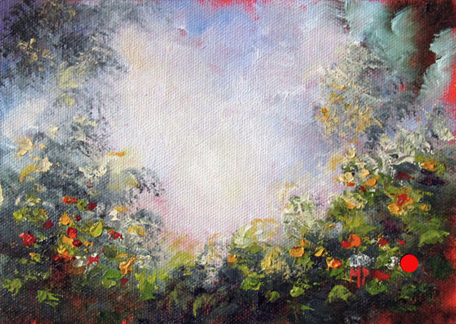 Into The Light
5 x 7 inches
Oil on panel