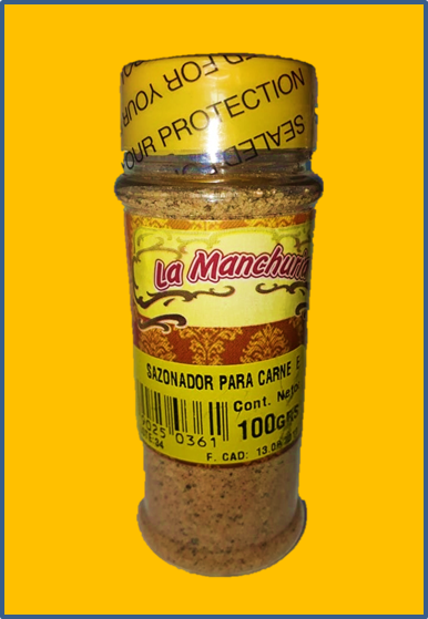SAZONADOR PARA CARNE
100 GRS