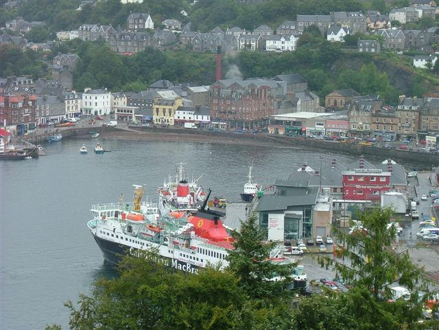 Oban Bay from Pulpit Hill viewpoint