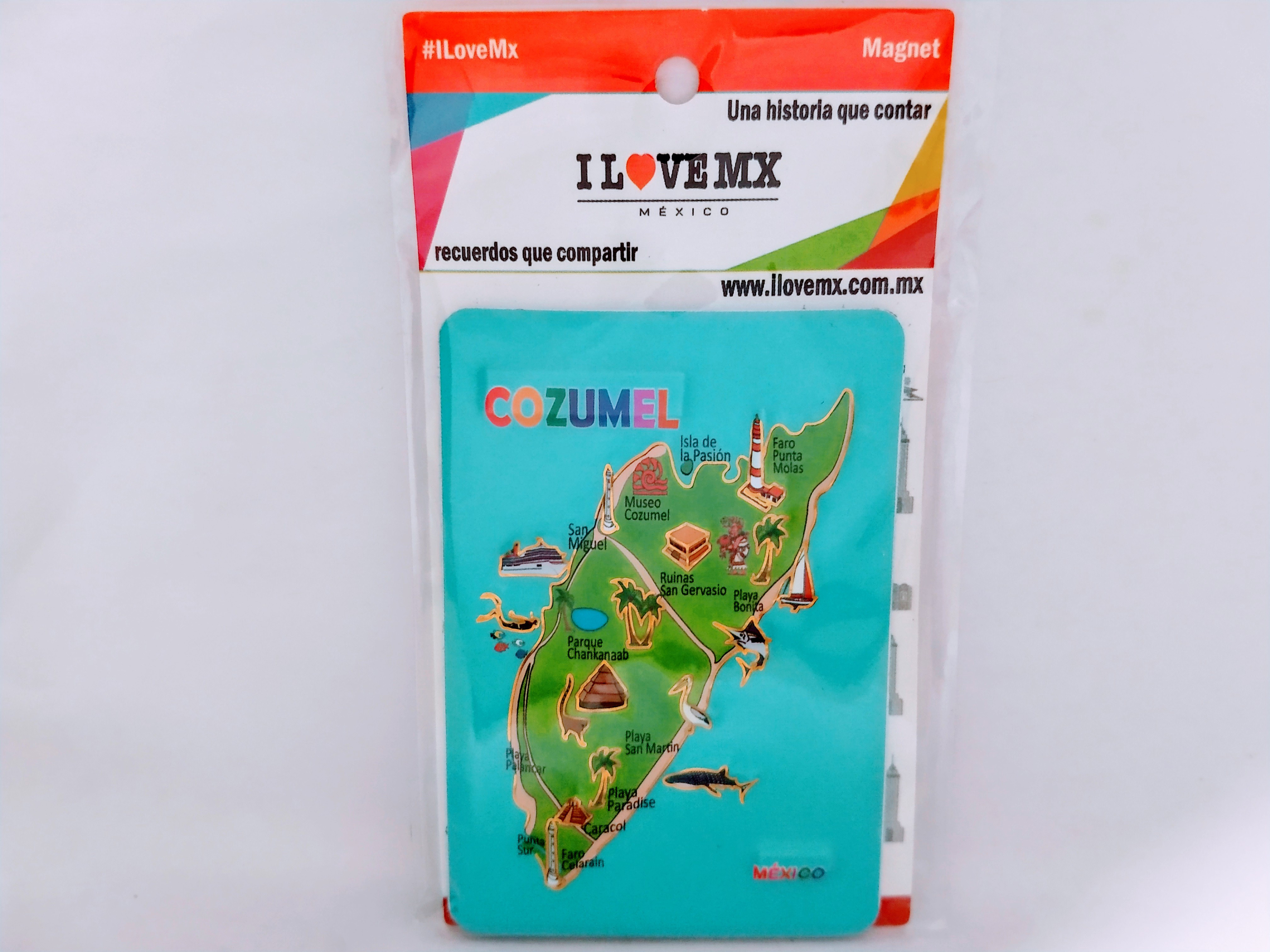 IMÁN RESALTADO COZUMEL
5.5cm Ancho
8cm Alto