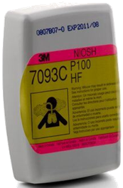CARTUCHO PARA PARTÍCULAS CON OLORES MOLESTOS Y GASES ÁCIDOS 3M EJ7093C