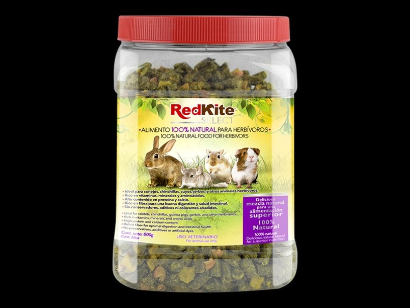 FL4017 ALIMENTO NATURAL 
P/HERBIVOROS SELECT 800G