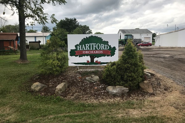 Hartford Orchards, LLC Signage