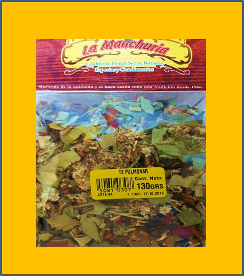 TÉ PULMONAR
130 GRS