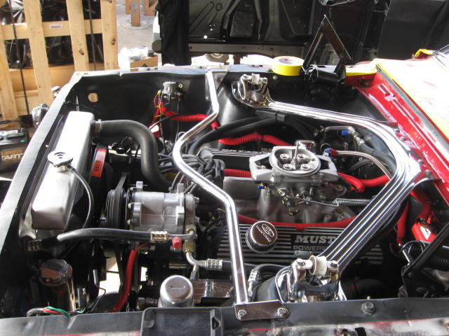 Nice 289 Motor with Atomic Fuel Injection.