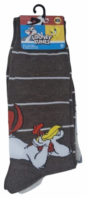 43LT087MCCZA-BRH
2PK MEN CREW SOCKS LOONEY TUNES 6-12
UPC: 193159148577
60 CS PACK
