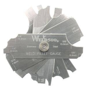 CALIBRADOR PARA FILETES DE SOLDADURA