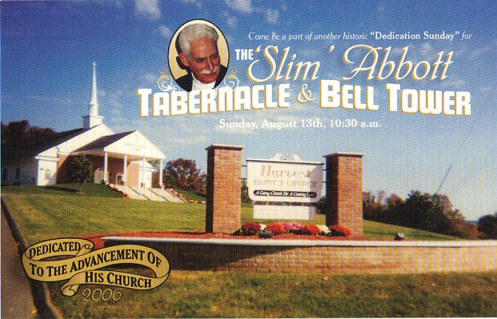 Brother Abbott Tabernacle Dedication