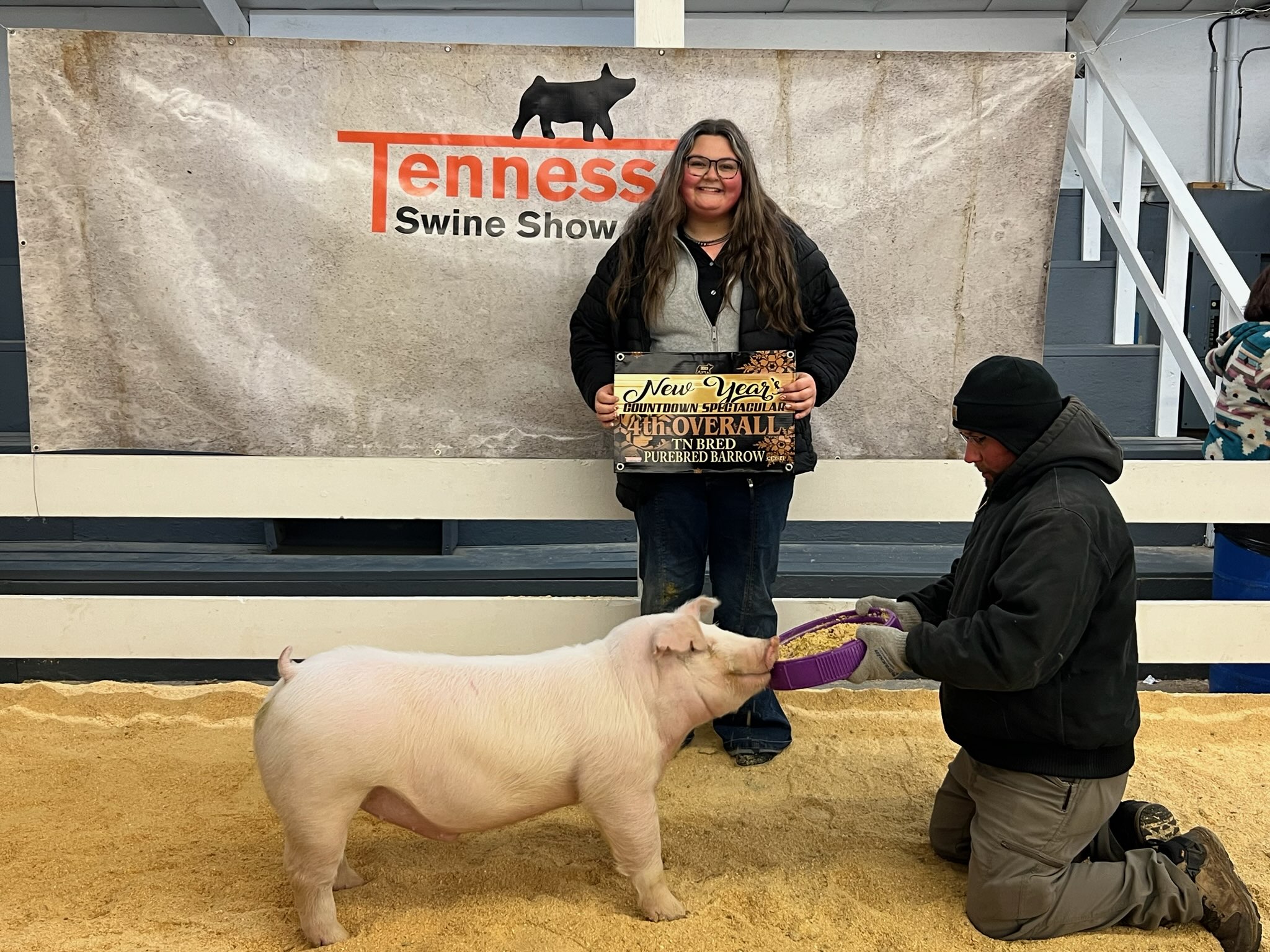 Marlo Selby
2023 Freeze Out
Reserve Champion Chester White Barrow
2023 New Year's Spectacular
Champion Chester White Barrow
4th Overall Purebred Barrow