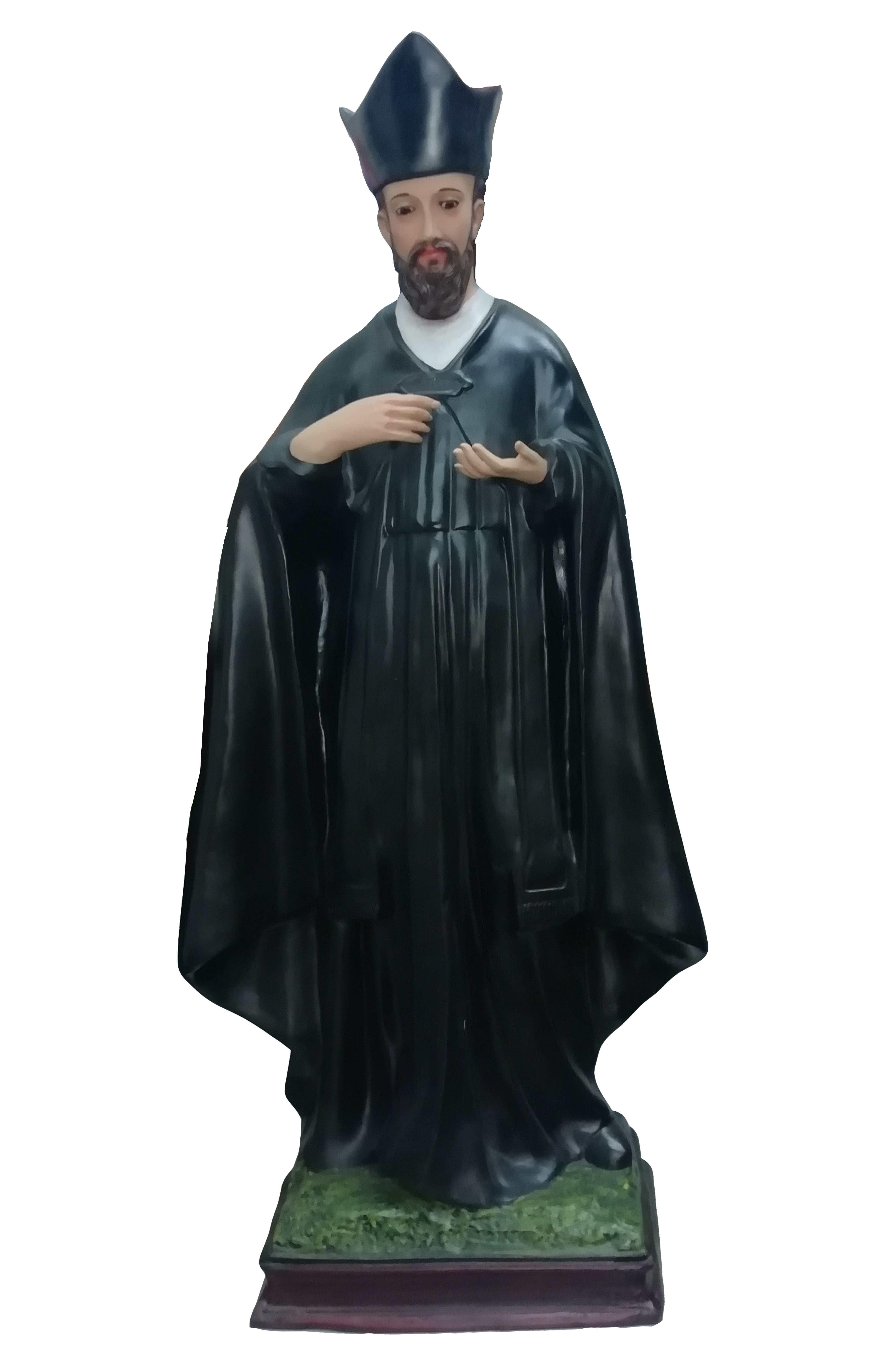 SAN IGNACIO DE LOYOLA 1.30MTS FIBRA DE VIDRIO