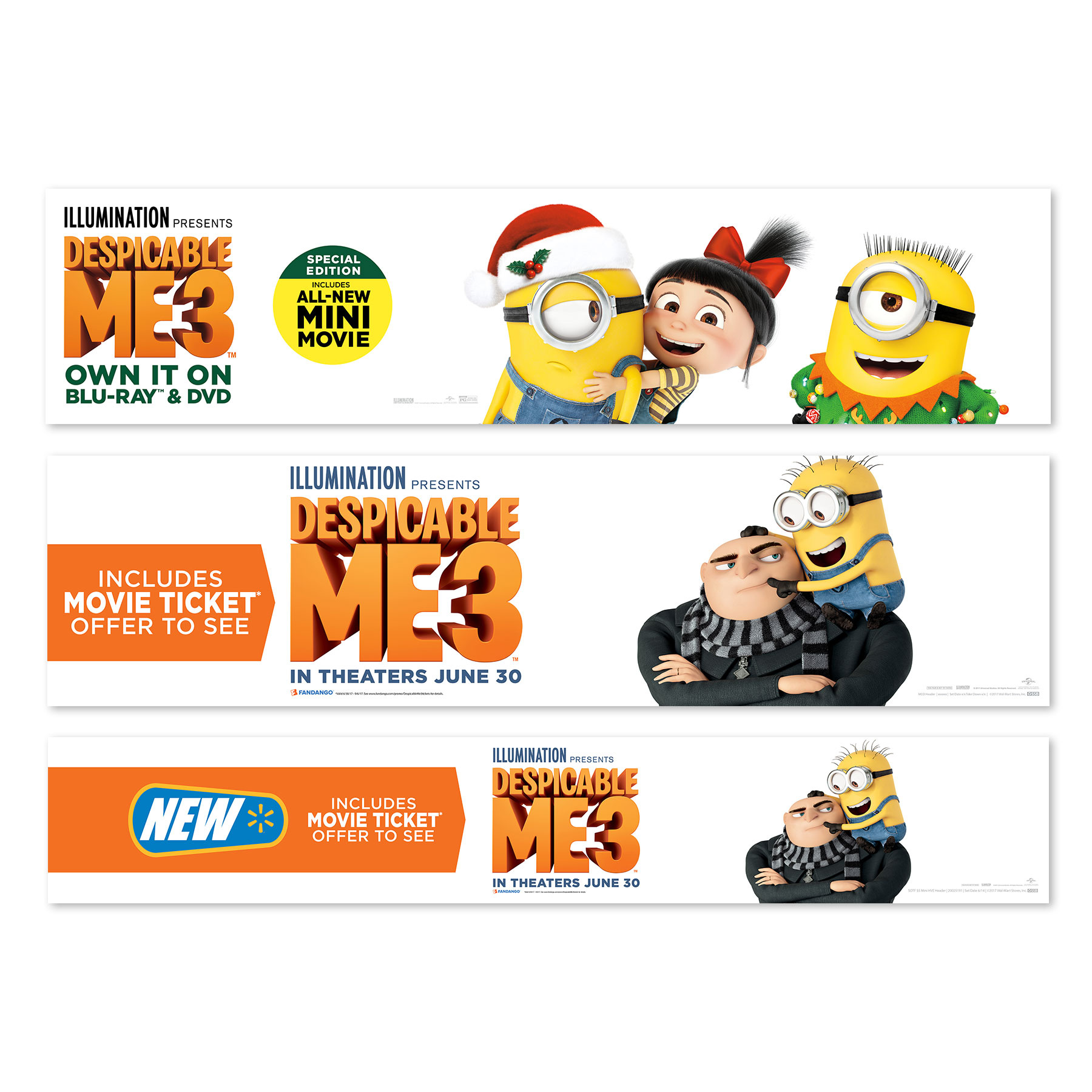 Despicable Me 3 Signs