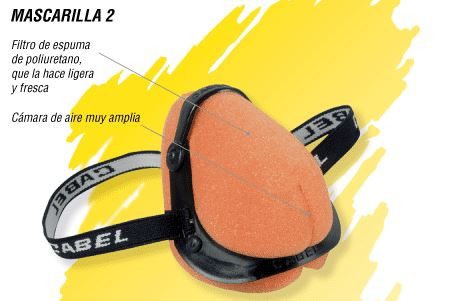 MASCARILLA 2 NARANJA
MCA.  CABEL